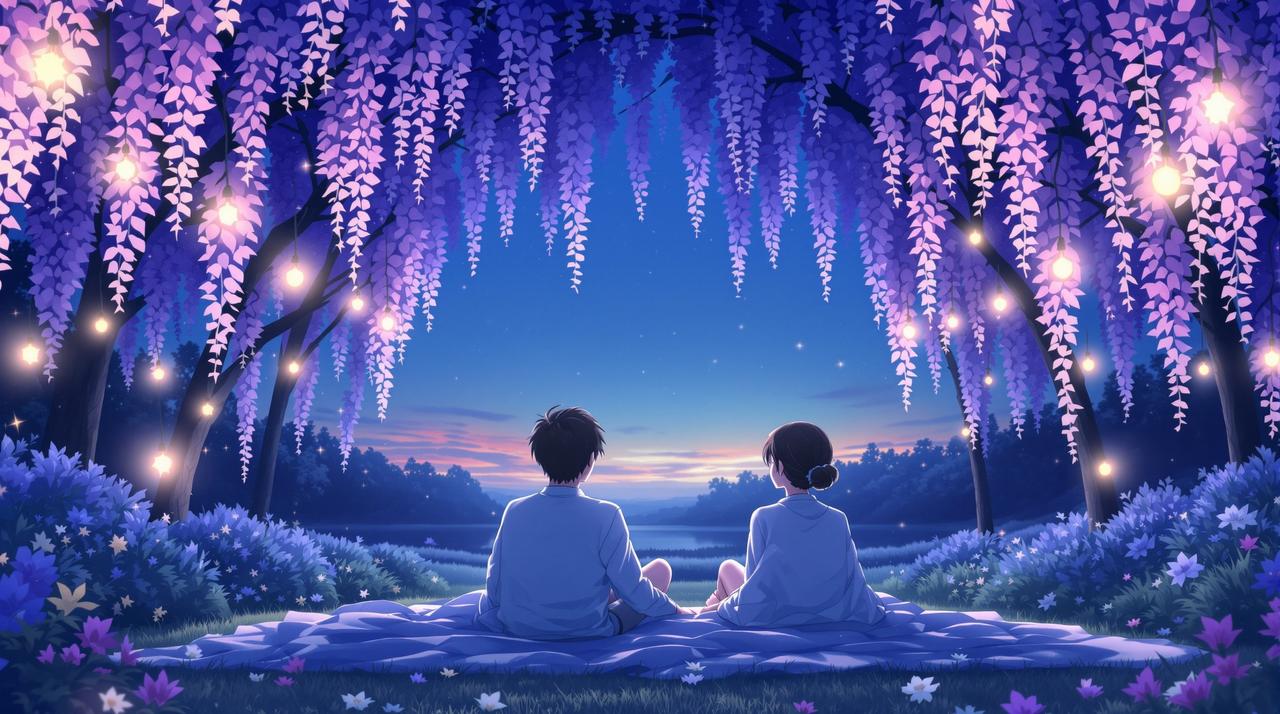 七夕特别企划：「紫藤之约」情侣短剧马拉松
